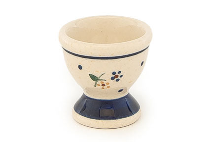Country Meadow Egg Cup Polish Pottery