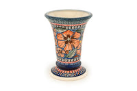 Jungle Flower Small Vase Polish Pottery