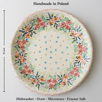 Fairy Meadow Dinner Plate Polish Pottery