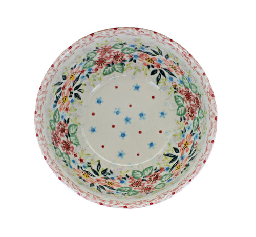 Fairy Meadow Cereal/Soup Bowl Polish Pottery
