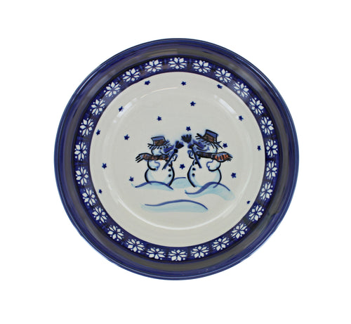 Frosty Friend Cereal/Soup Bowl Polish Pottery