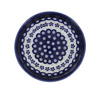 Flowering Peacock Cereal/Soup Bowl Polish Pottery