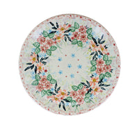 Fairy Meadow Dessert Plate Polish Pottery