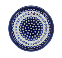Flowering Peacock Soup Plate Polish Pottery