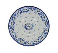 Georgia Blue Cereal/Soup Bowl Polish Pottery