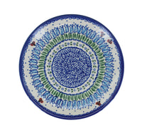 Garden Tulip Dessert Plate Polish Pottery