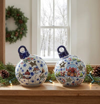Snowflake Friends Ornament Luminary