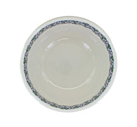 Garden Butterfly Dessert Bowl Polish Pottery