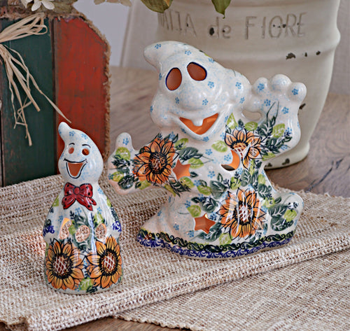 Sunflower Splendor Ghost Polish Pottery