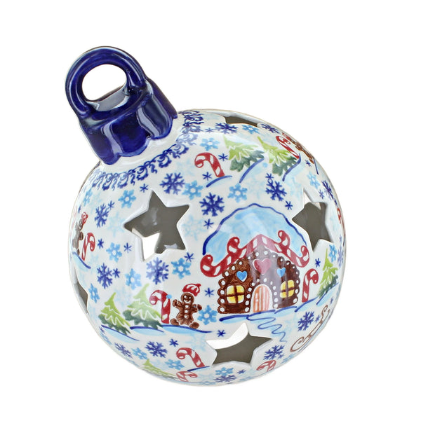 Gingerbread Ornament Luminary
