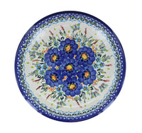 Garden of Blue Dinner Plate Polish Pottery