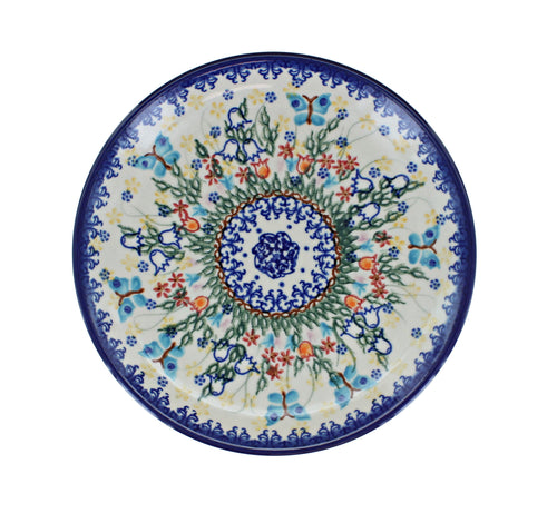 Garden of Eden Dessert Plate Polish Pottery
