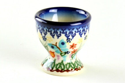 Garden of Eden Egg Cup Polish Pottery