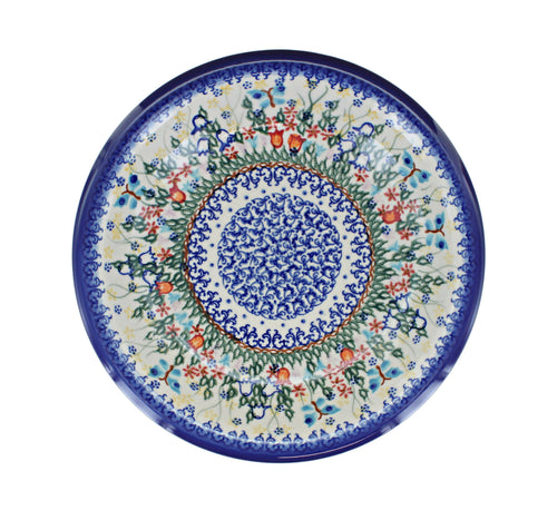 Garden of Eden Soup Plate Polish Pottery