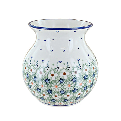 Green Daisy Medium Vase