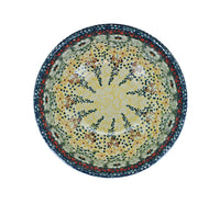 Sunshine Grotto Dessert Bowl Polish Pottery