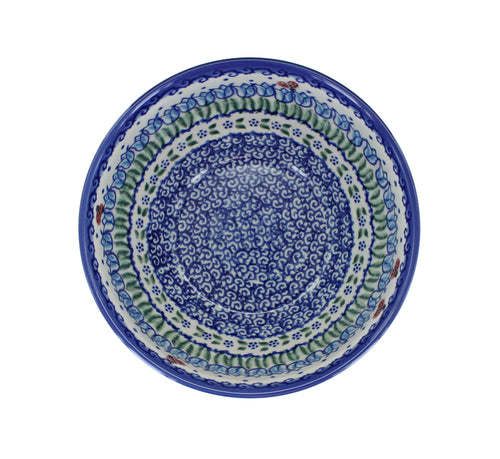 Garden Tulip Cereal/Soup Bowl Polish Pottery