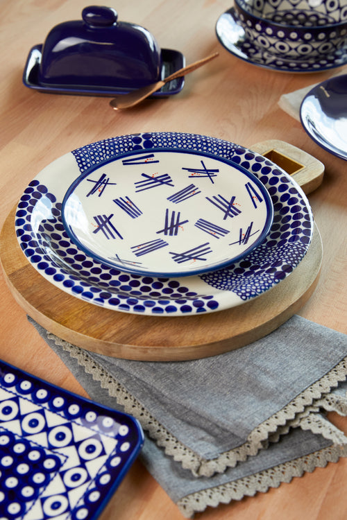 Zoe Dessert Plate Polish Pottery