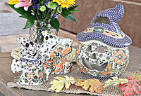 Pumpkin Patch Ghost Polish Pottery