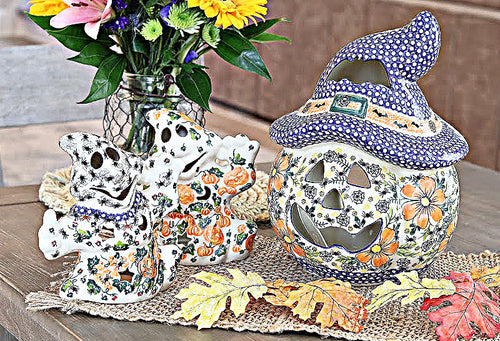 Pumpkin Patch Ghost Polish Pottery