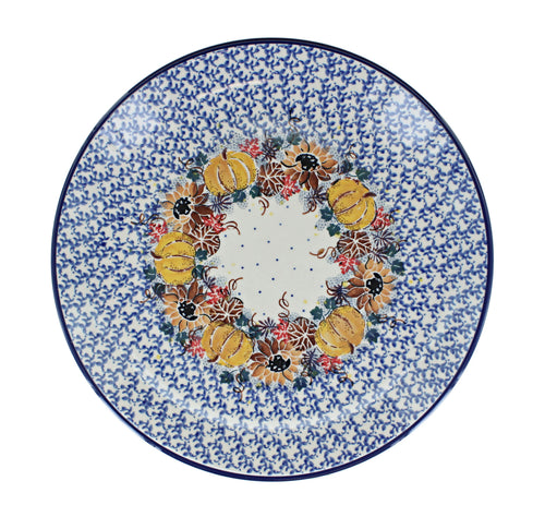Harvest Bounty Dinner Plate Polish Pottery