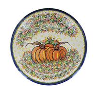 Harvest Festival Dinner Plate Polish Pottery