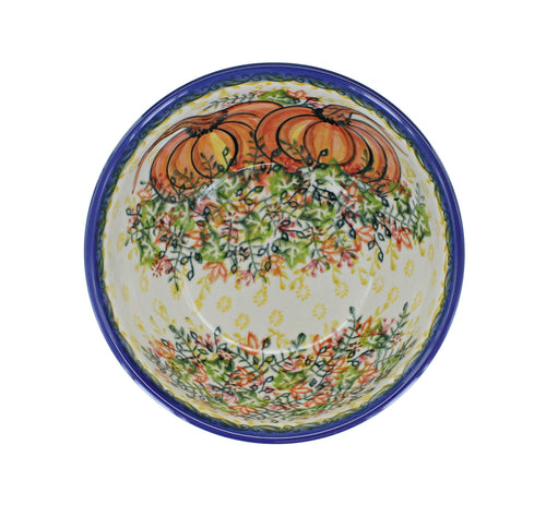 Harvest Festival Cereal/Soup Bowl Polish Pottery