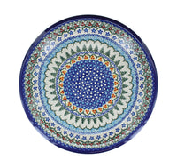 Holiday Pine Dinner Plate Polish Pottery