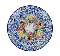Harvest Bounty Dessert Plate Polish Pottery