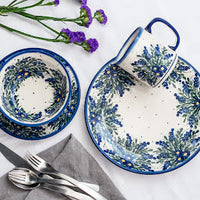 Hyacinth 16 Piece Dinner Set Polish Pottery