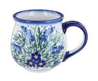 Polish Pottery Hyacinth Bubble Mug