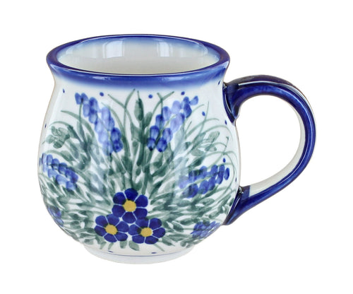 Polish Pottery Hyacinth Bubble Mug