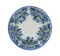 Hyacinth Soup Plate with Rim Polish Pottery
