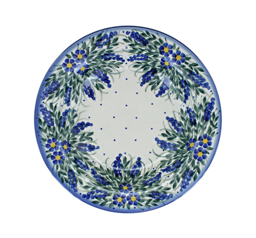 Hyacinth Soup Plate with Rim Polish Pottery