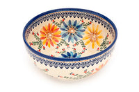 Autumn Burst Cereal/Soup Bowl Polish Pottery