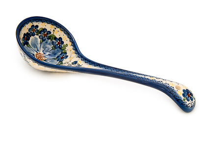 Daisy Surprise Soup Ladle Polish Pottery
