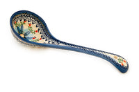 Autumn Burst Soup Ladle Polish Pottery