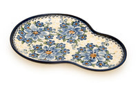 Daisy Surprise Breakfast Plate Polish Pottery