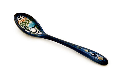 Garden of Eden Sugar Spoon Polish Pottery