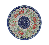 Jungle Bouquet Cereal/Soup Bowl Polish Pottery