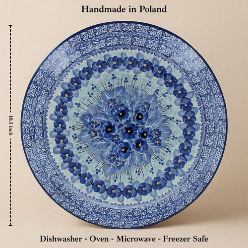 Joanna Dinner Plate Polish Pottery