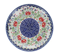 Jungle Bouquet Dinner Plate Polish Pottery