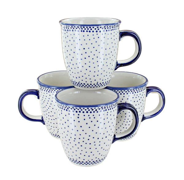 Small Dots 4 Piece Mug Set
