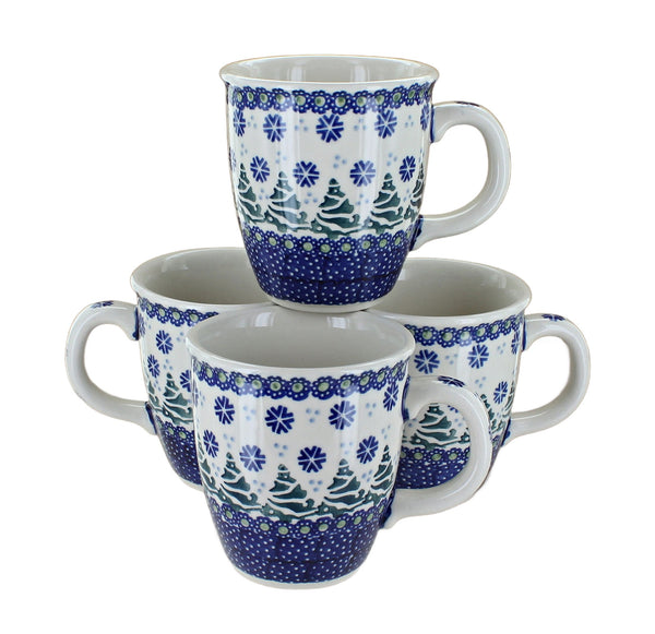 Festive Fir 4 Piece Mug Set