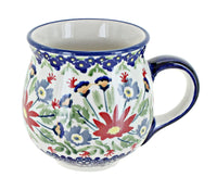 Polish Pottery Jungle Bouquet Bubble Mug