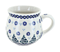 Polish Pottery Festive Fir Bubble Mug