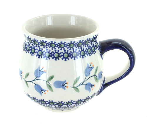 Polish Pottery Tulip Bubble Mug