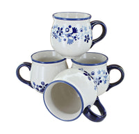 Polish Pottery Susanna Bubble Mug Set