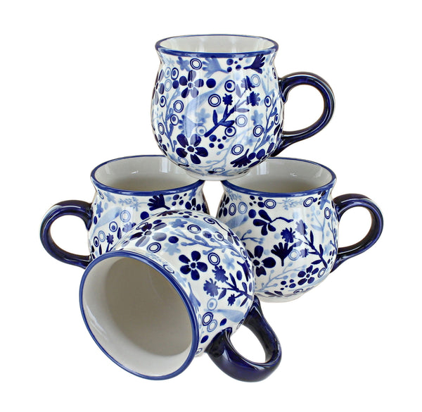 Darcy 4 Piece Bubble Mug Set