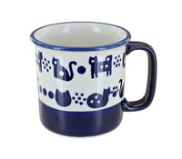 Polish Pottery Kitty Paws Mug